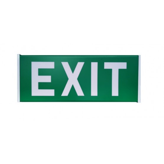 Emergency Luminaire with Exit Sign