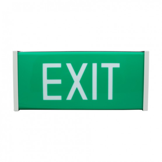 Emergency Luminaire with Exit Sign