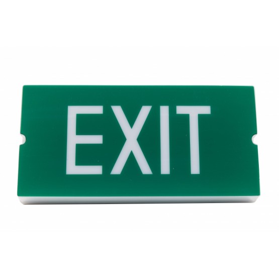 Emergency Luminaire with Exit Sign