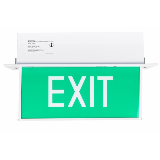 Emergency Luminaire with Exit Sign
