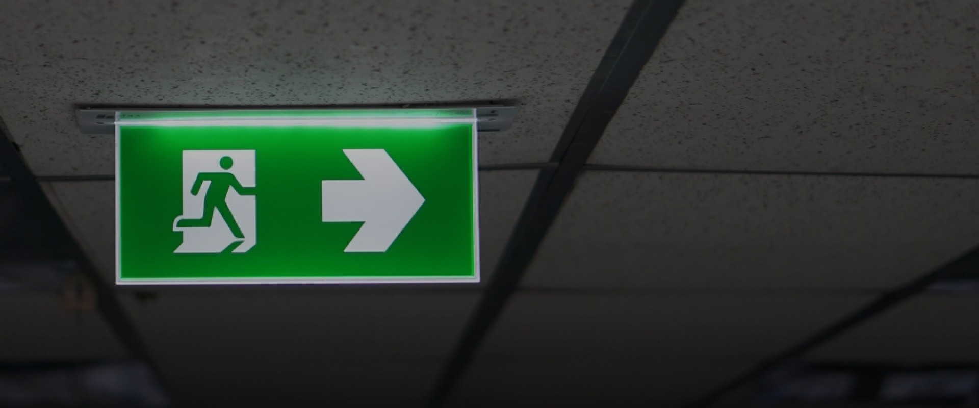 Emergency  luminaire <span>(with exit sign)</span>