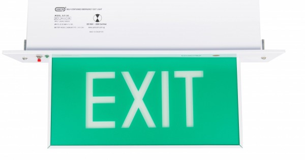 SLR158 - Self Contained Exit Lights | Emergency Exit Lights